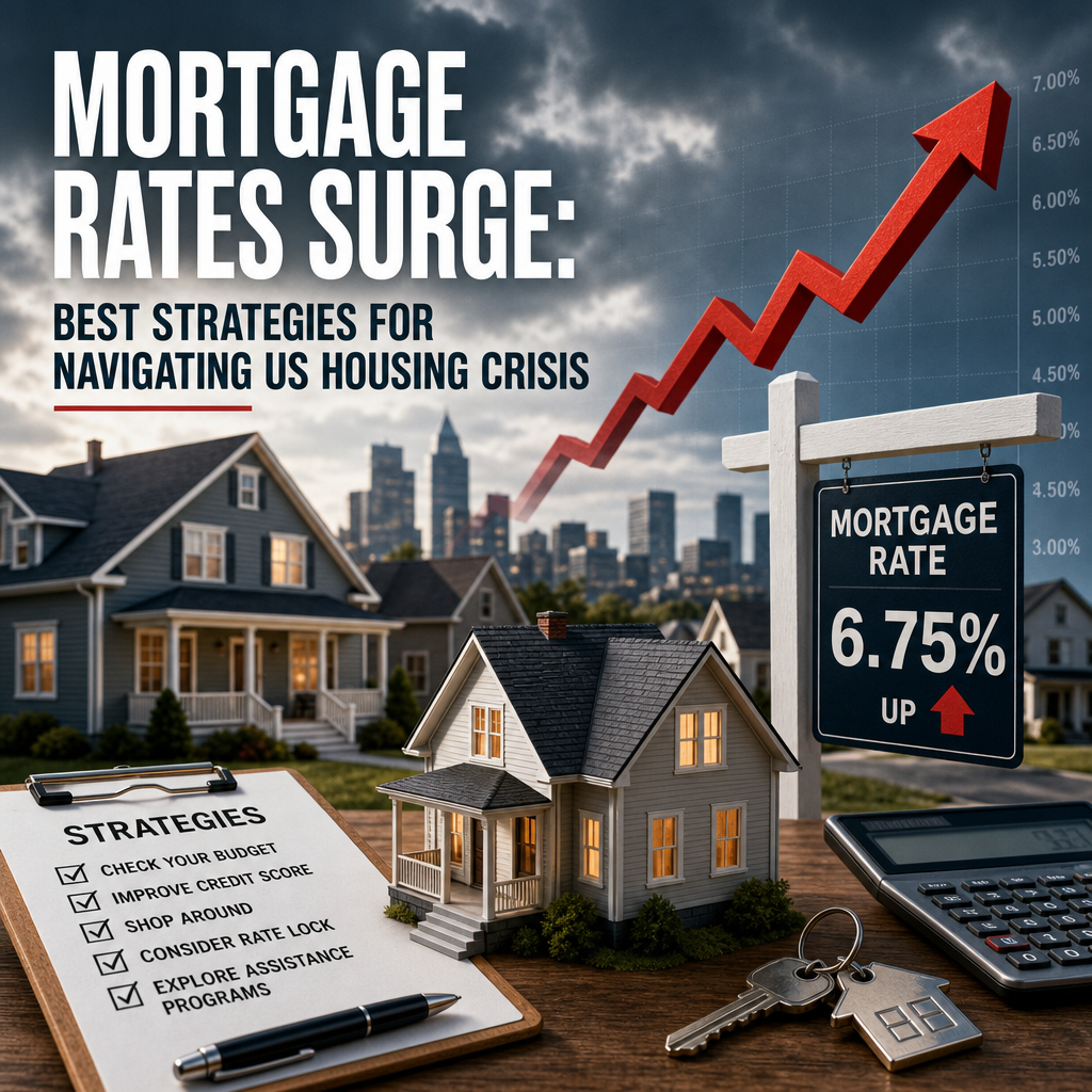 Additional Illustration of Mortgage Rates Surge: Best Strategies for Navigating US Housing Crisis