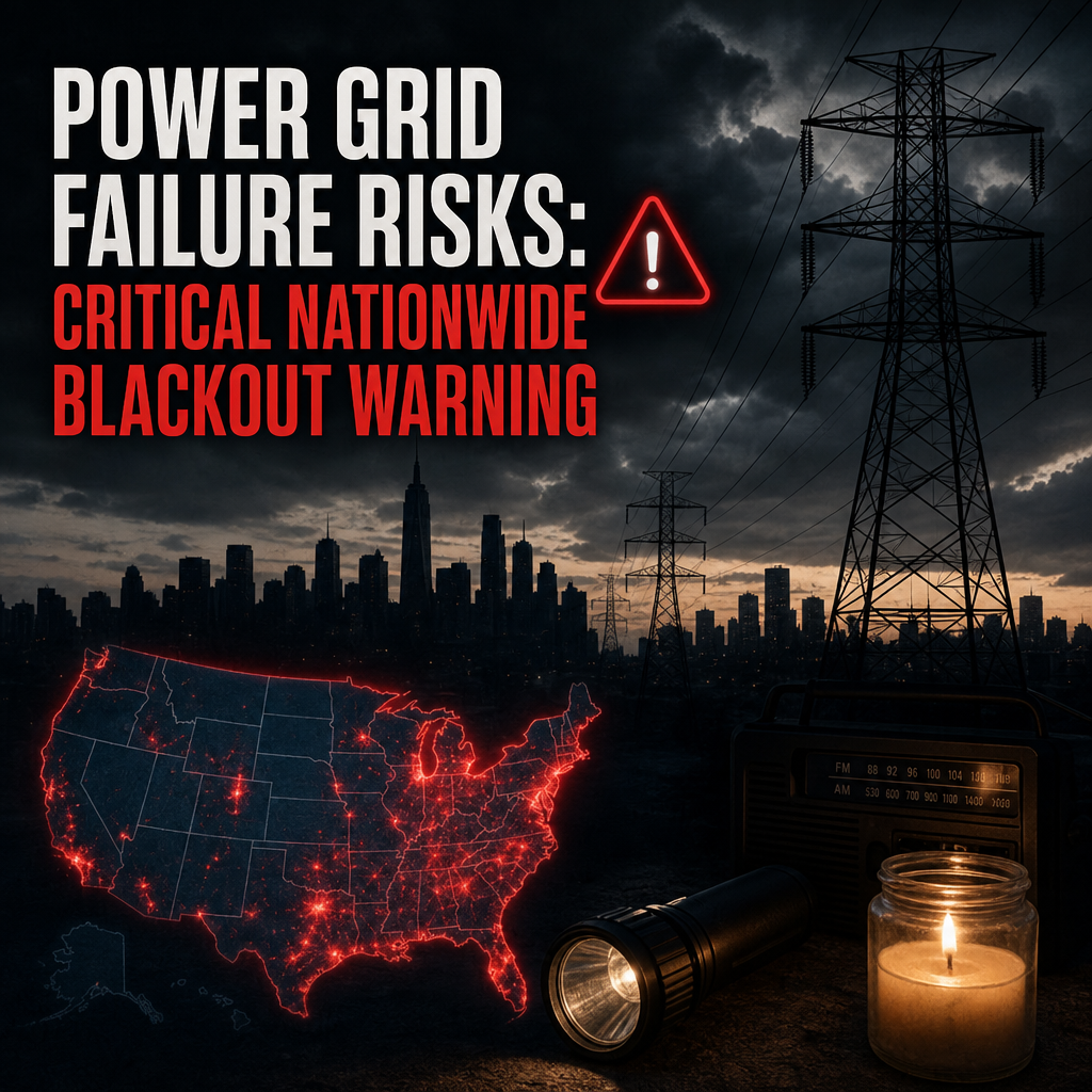 Additional Illustration of Power Grid Failure Risks: Critical Nationwide Blackout Warning
