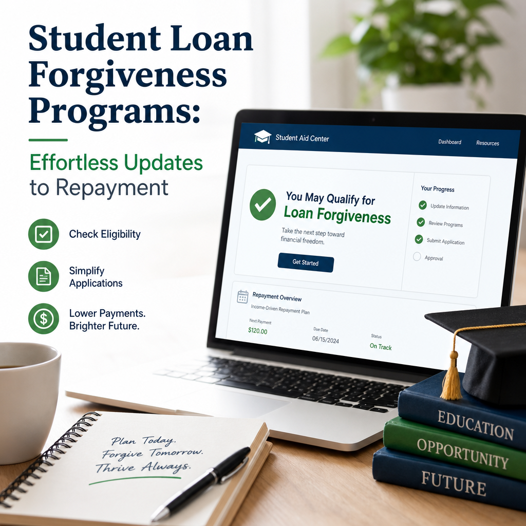 Additional Illustration of Student Loan Forgiveness Programs: Effortless Updates to Repayment