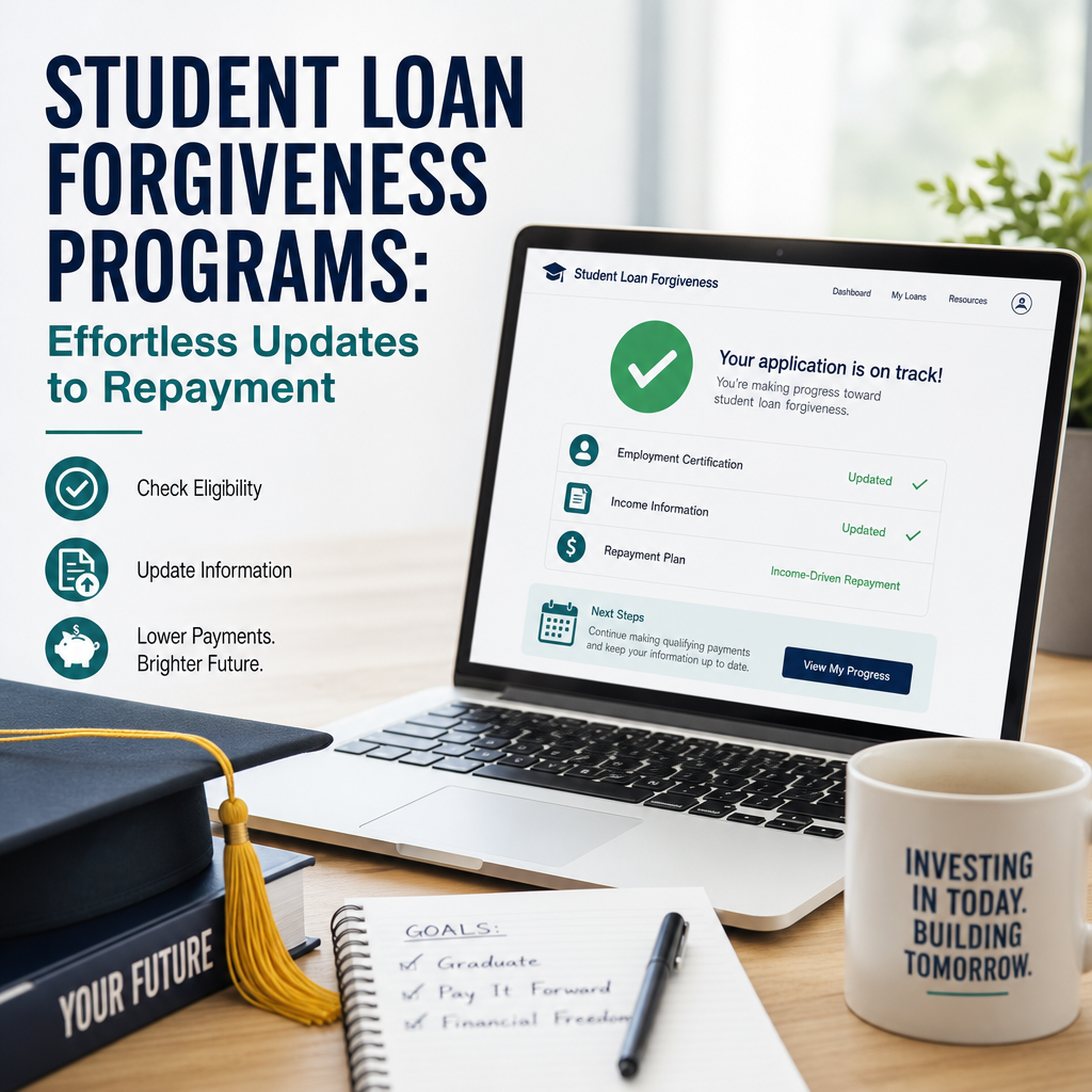 Additional Illustration of Student Loan Forgiveness Programs: Effortless Updates to Repayment