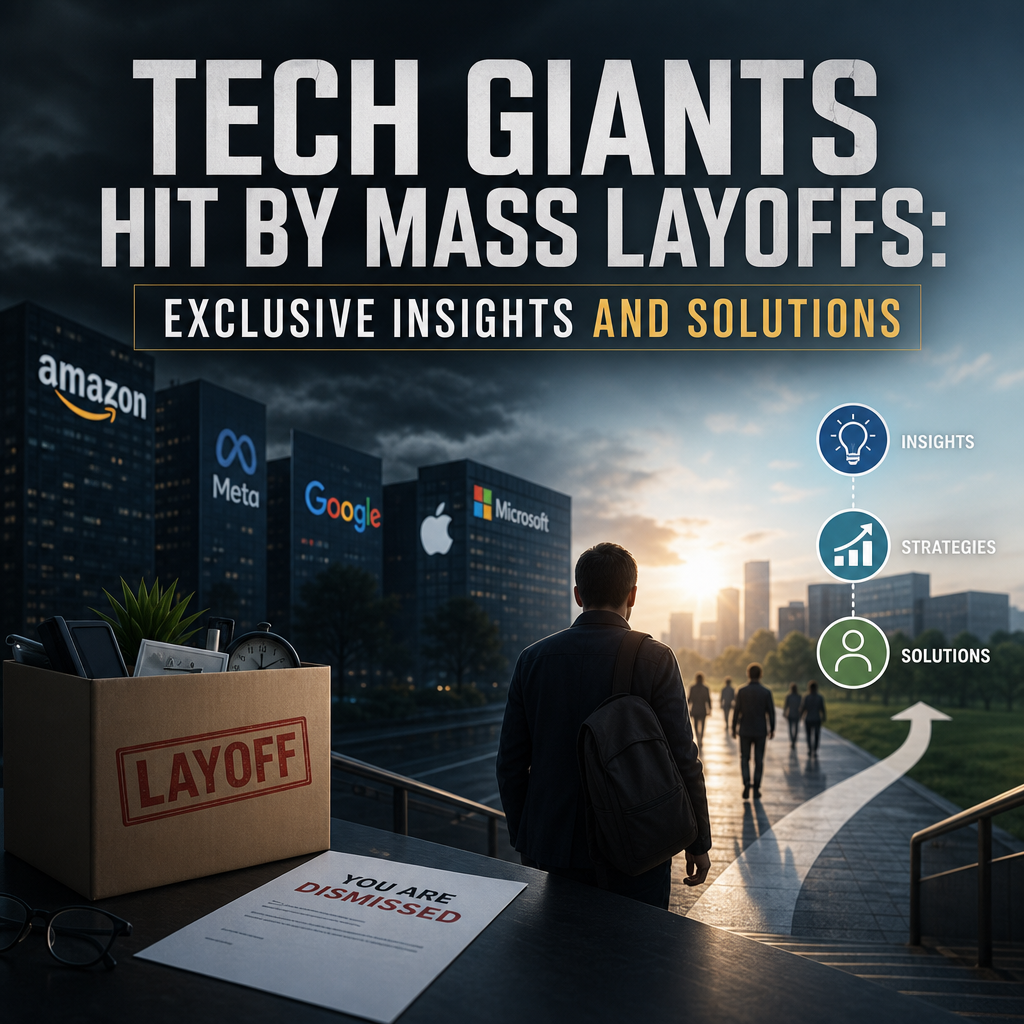 Additional Illustration of Tech Giants Hit by Mass Layoffs: Exclusive Insights and Solutions