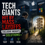 Illustration of Tech Giants Hit by Mass Layoffs: Exclusive Insights and Solutions