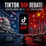 Illustration of TikTok Ban Debate: Decisive Impact on US-China Tech Relations