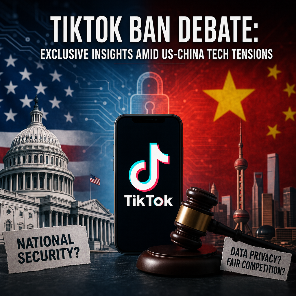 Additional Illustration of TikTok Ban Debate: Exclusive Insights Amid US-China Tech Tensions