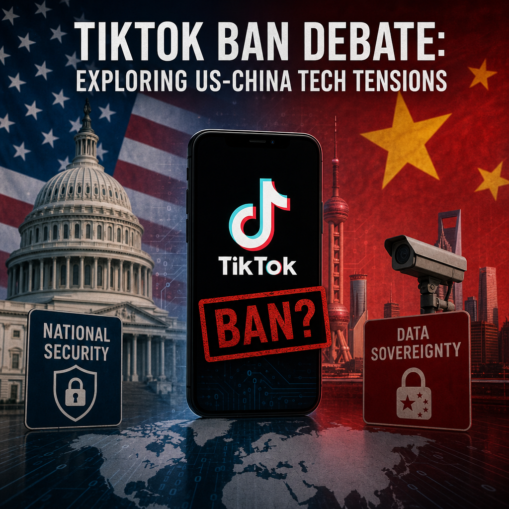 Additional Illustration of TikTok Ban Debate: Exploring US-China Tech Tensions