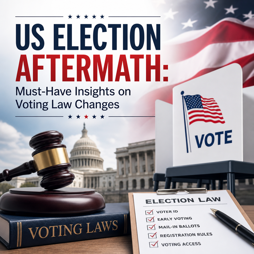 Illustration of US Election Aftermath: Must-Have Insights on Voting Law Changes