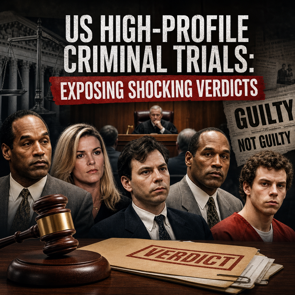 Additional Illustration of US High-profile Criminal Trials: Exposing Shocking Verdicts