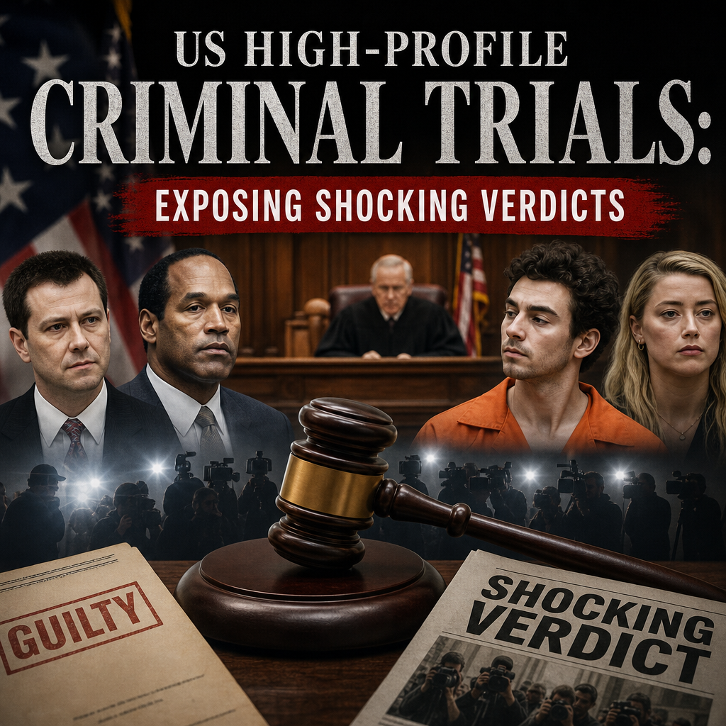 Additional Illustration of US High-profile Criminal Trials: Exposing Shocking Verdicts