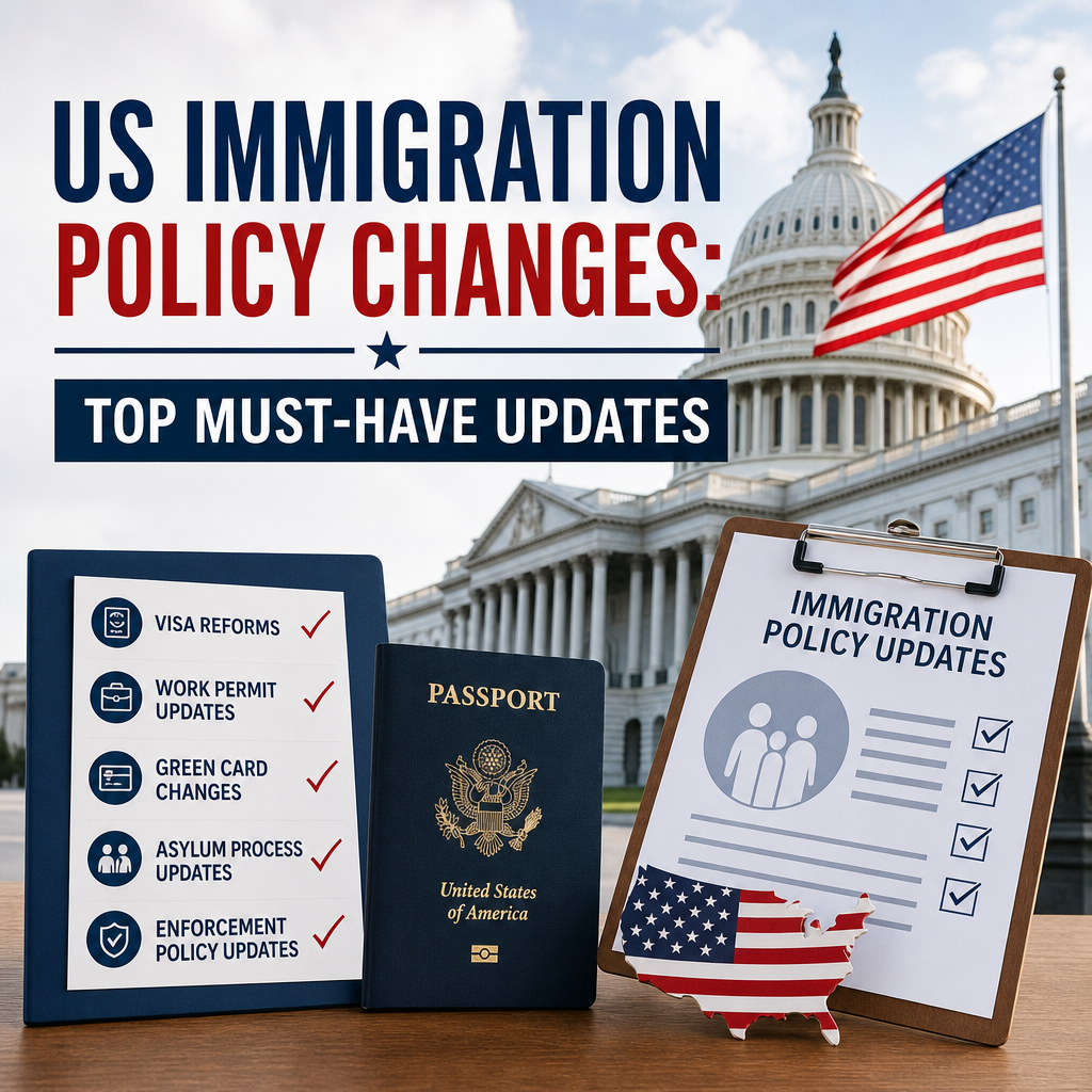 Illustration of US Immigration Policy Changes: Top Must-Have Updates