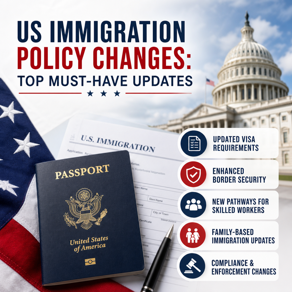 Additional Illustration of US Immigration Policy Changes: Top Must-Have Updates