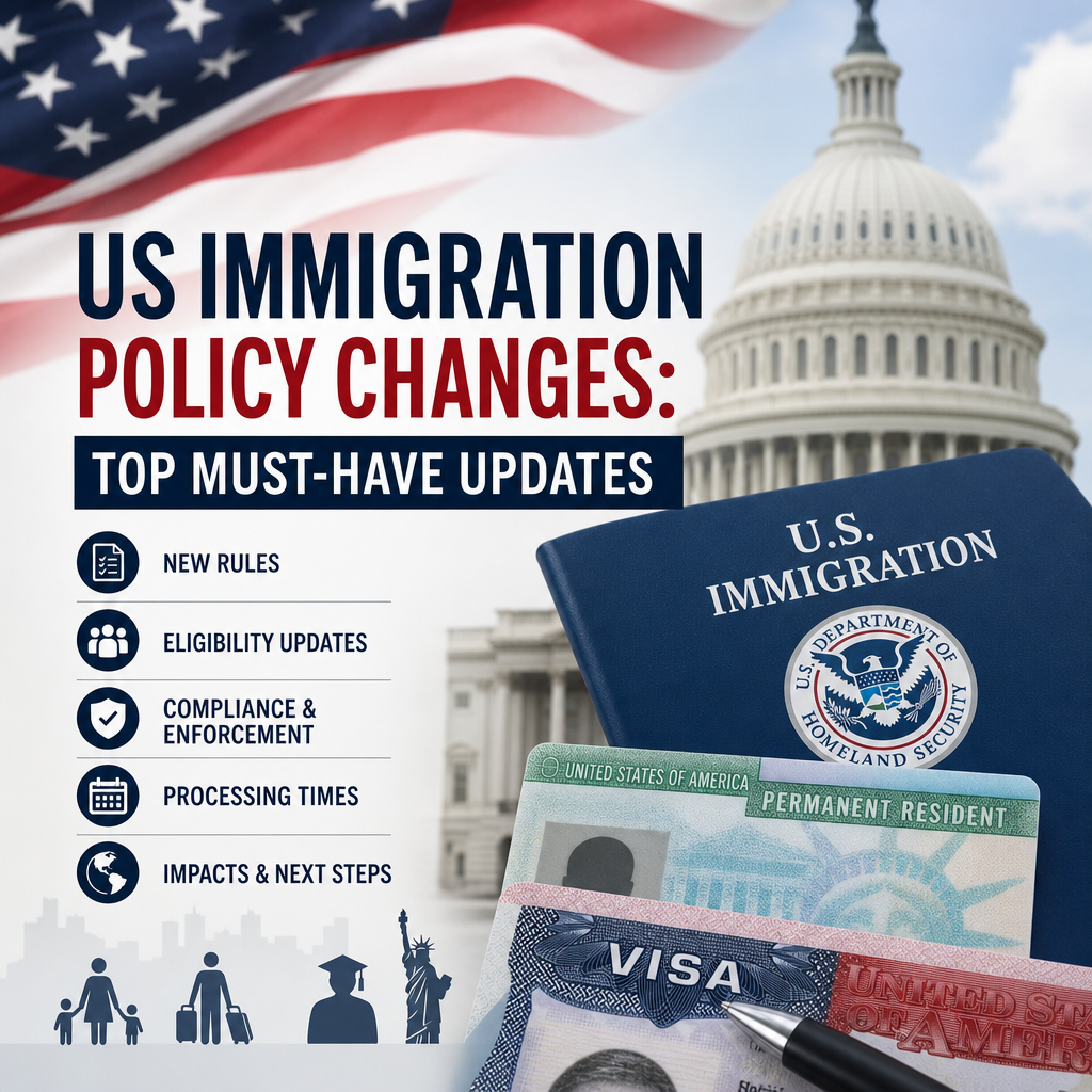 Additional Illustration of US Immigration Policy Changes: Top Must-Have Updates