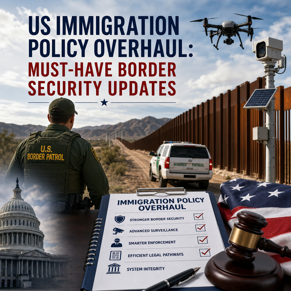 Additional Illustration of US Immigration Policy Overhaul: Must-Have Border Security Updates