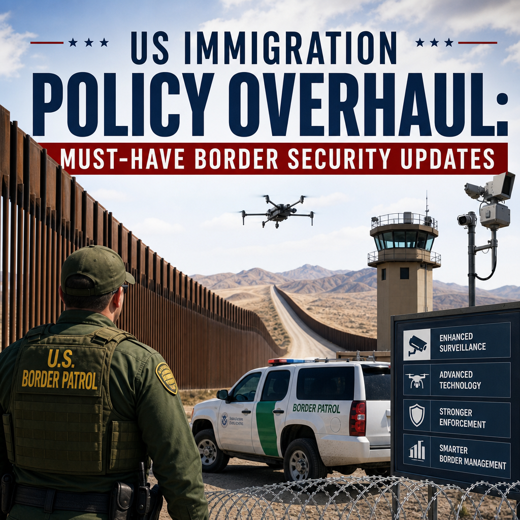 Additional Illustration of US Immigration Policy Overhaul: Must-Have Border Security Updates