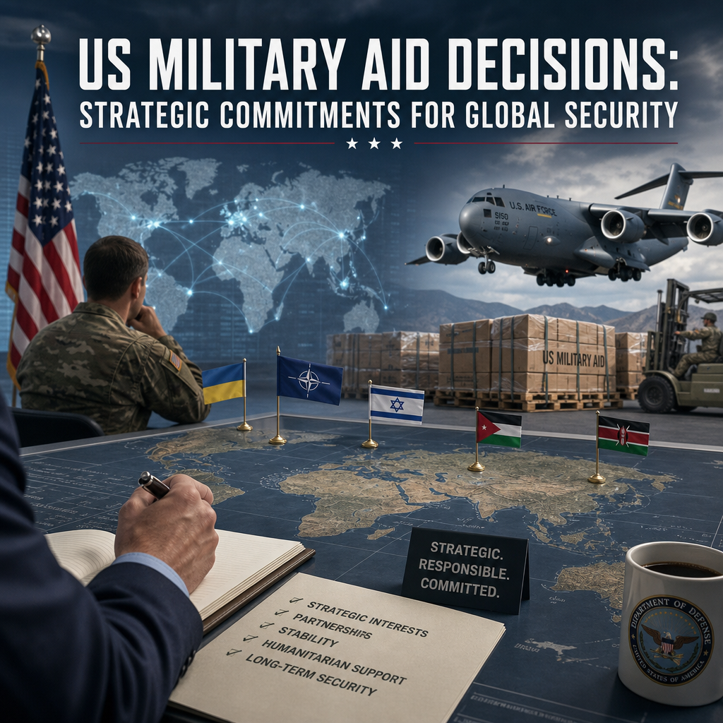 Additional Illustration of US Military Aid Decisions: Strategic Commitments for Global Security