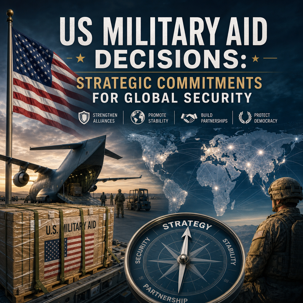 Illustration of US Military Aid Decisions: Strategic Commitments for Global Security