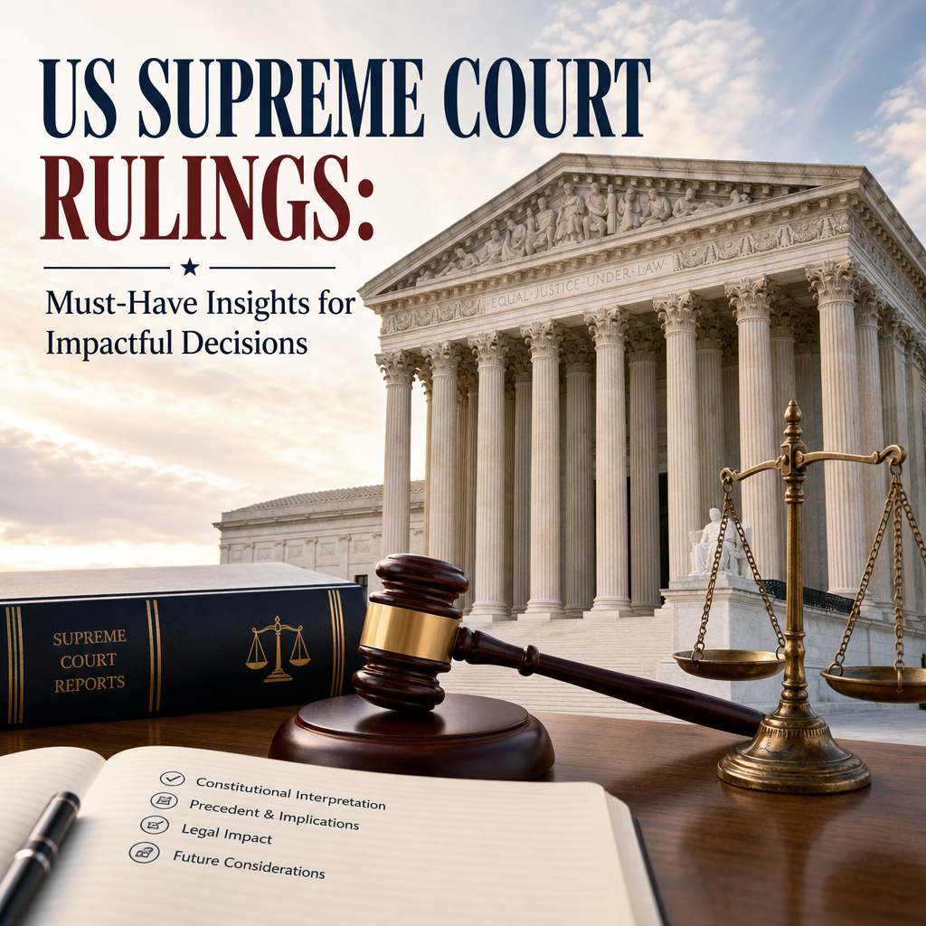 Additional Illustration of US Supreme Court Rulings: Must-Have Insights for Impactful Decisions