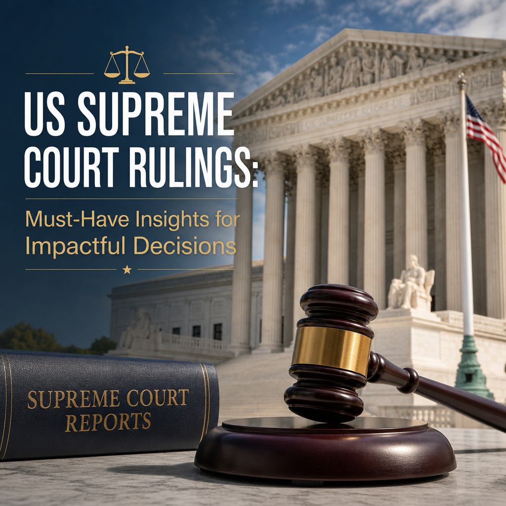 Additional Illustration of US Supreme Court Rulings: Must-Have Insights for Impactful Decisions