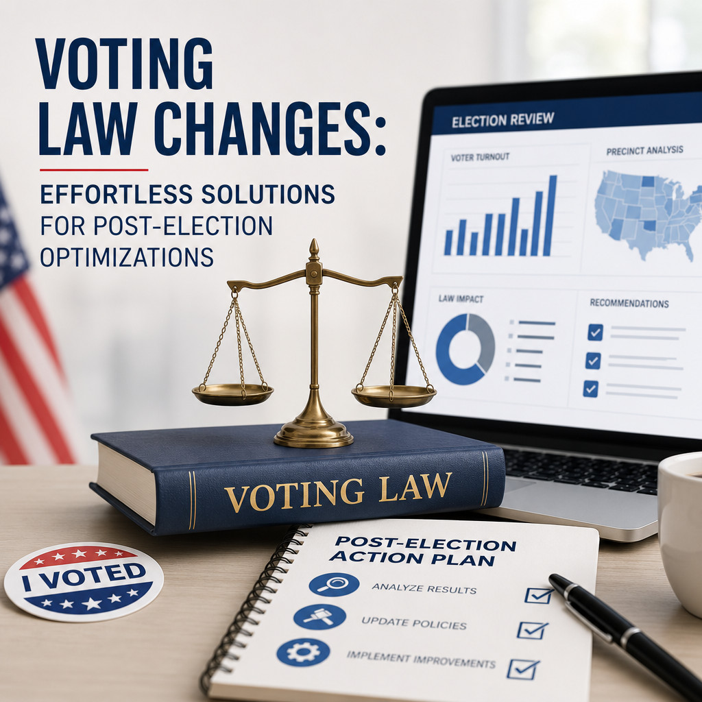 Additional Illustration of Voting Law Changes: Effortless Solutions for Post-Election Optimizations