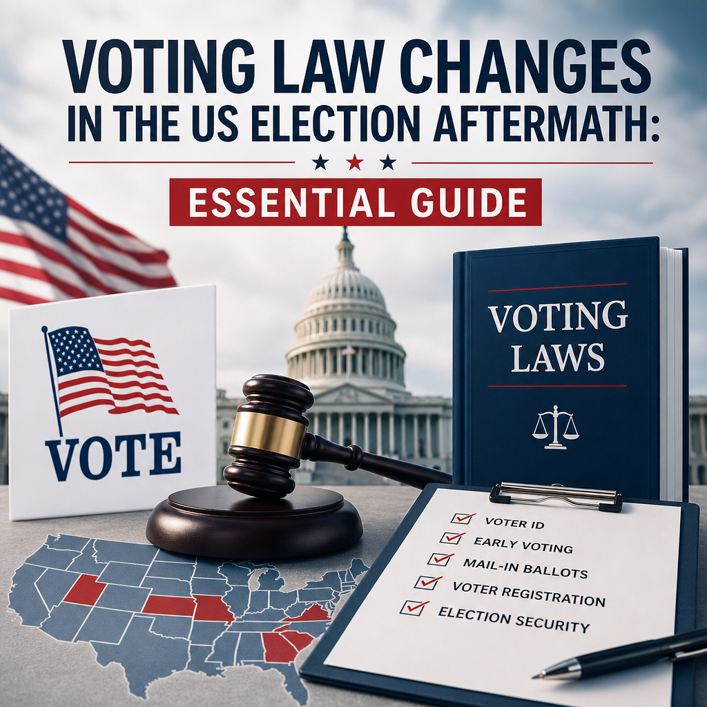 Additional Illustration of Voting Law Changes in the US Election Aftermath: Essential Guide
