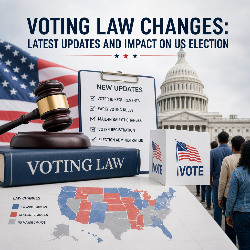 Additional Illustration of Voting Law Changes: Latest Updates and Impact on US Election