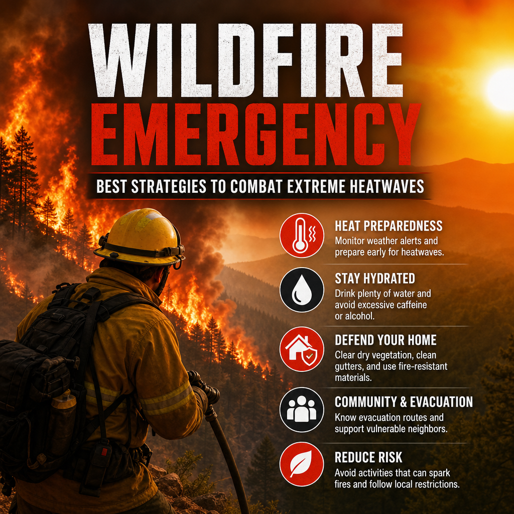 Additional Illustration of Wildfire Emergency: Best Strategies to Combat Extreme Heatwaves