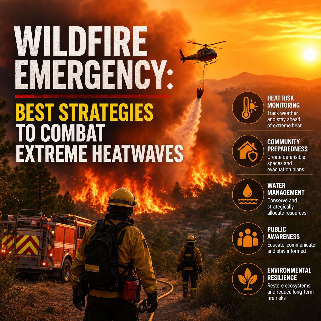 Additional Illustration of Wildfire Emergency: Best Strategies to Combat Extreme Heatwaves