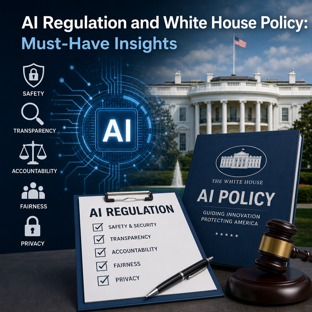 Additional Illustration of AI Regulation and White House Policy: Must-Have Insights