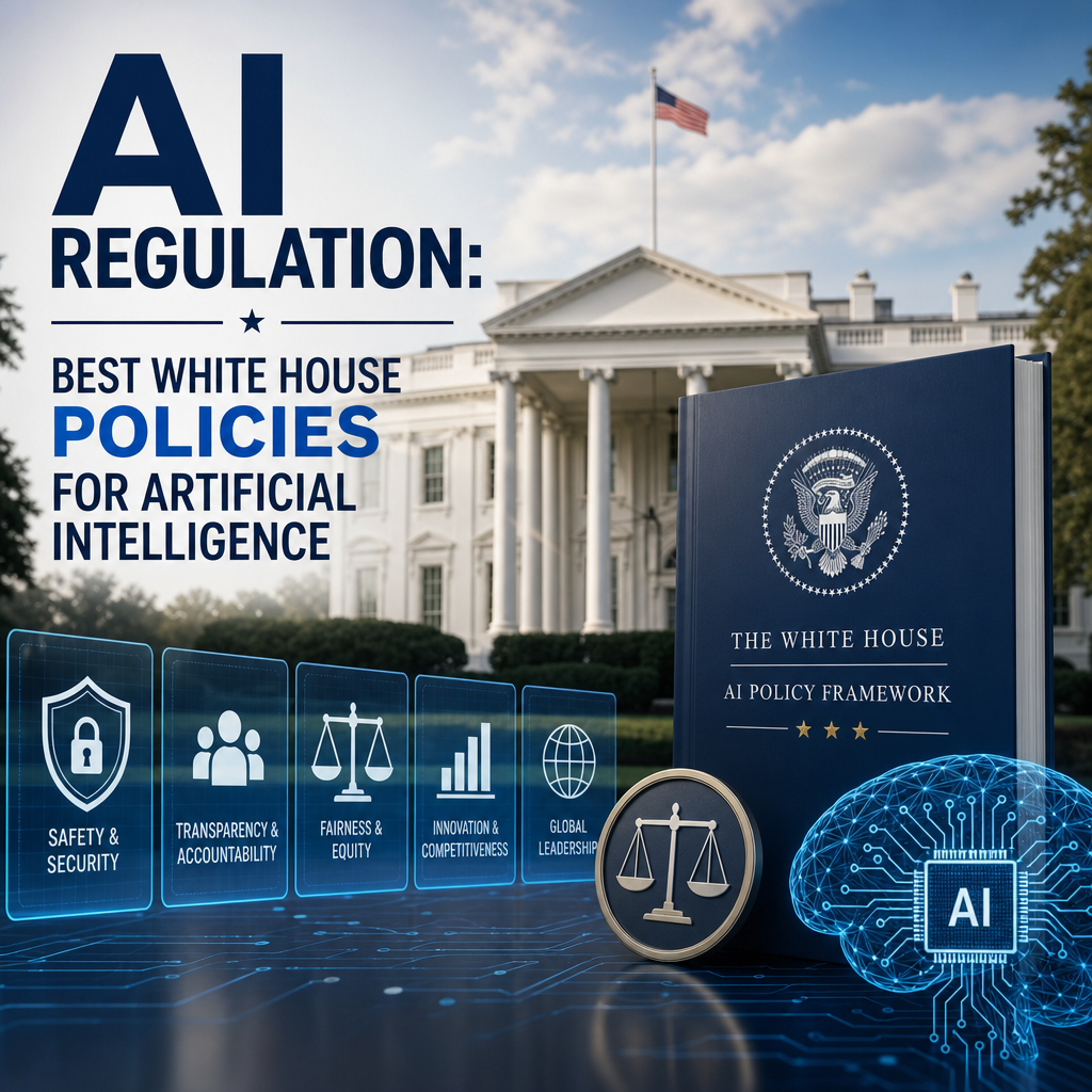 Illustration of AI Regulation: Best White House Policies for Artificial Intelligence