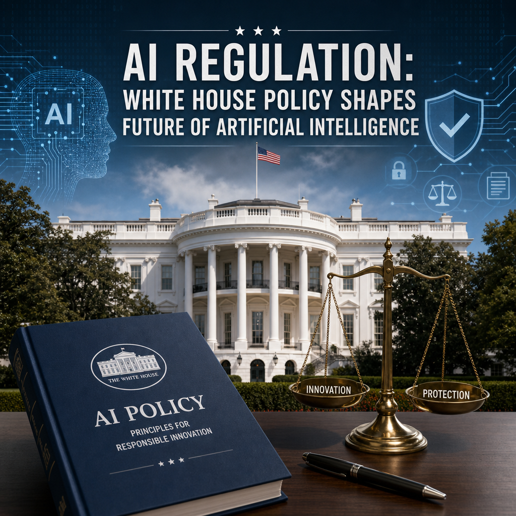 Additional Illustration of AI Regulation: White House Policy Shapes Future of Artificial Intelligence