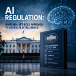 Illustration of AI Regulation: White House's Bold Approach to Artificial Intelligence