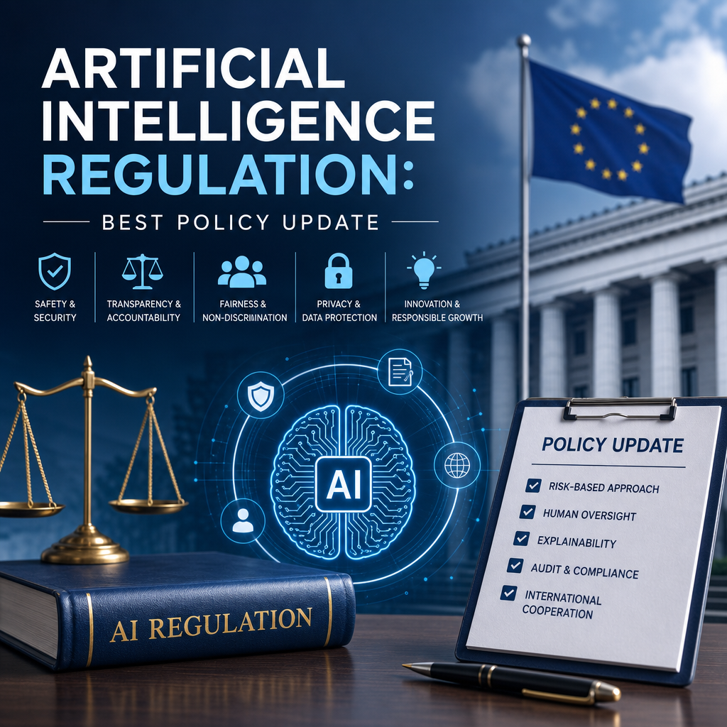 Additional Illustration of Artificial Intelligence Regulation: Best Policy Update