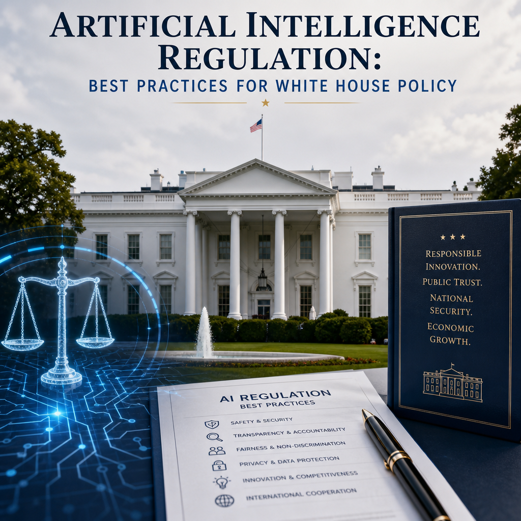Additional Illustration of Artificial Intelligence Regulation: Best Practices for White House Policy