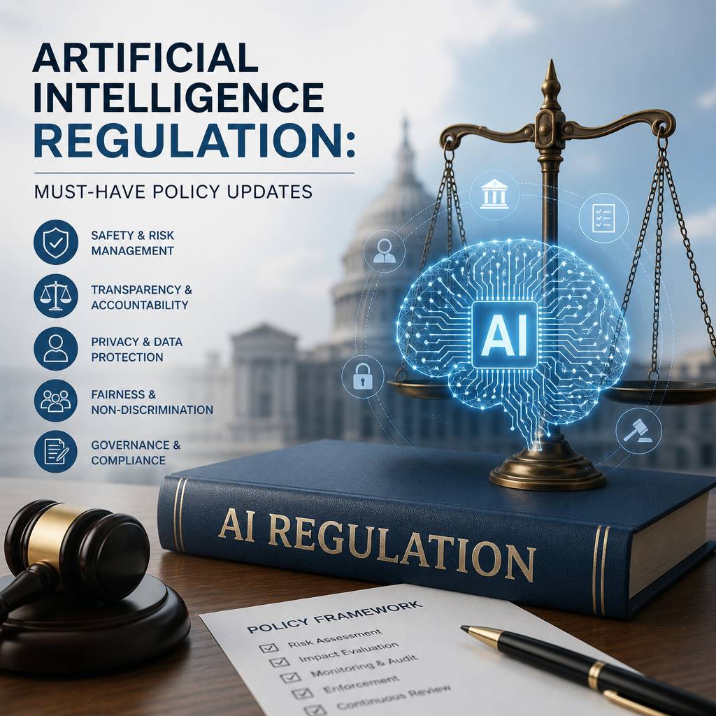 Additional Illustration of Artificial Intelligence Regulation: Must-Have Policy Updates