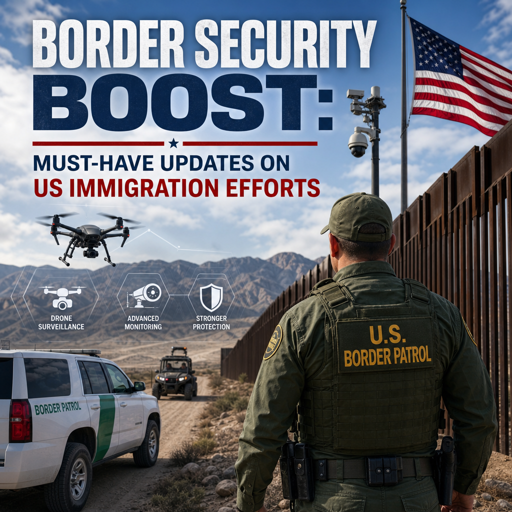 Additional Illustration of Border Security Boost: Must-Have Updates on US Immigration Efforts