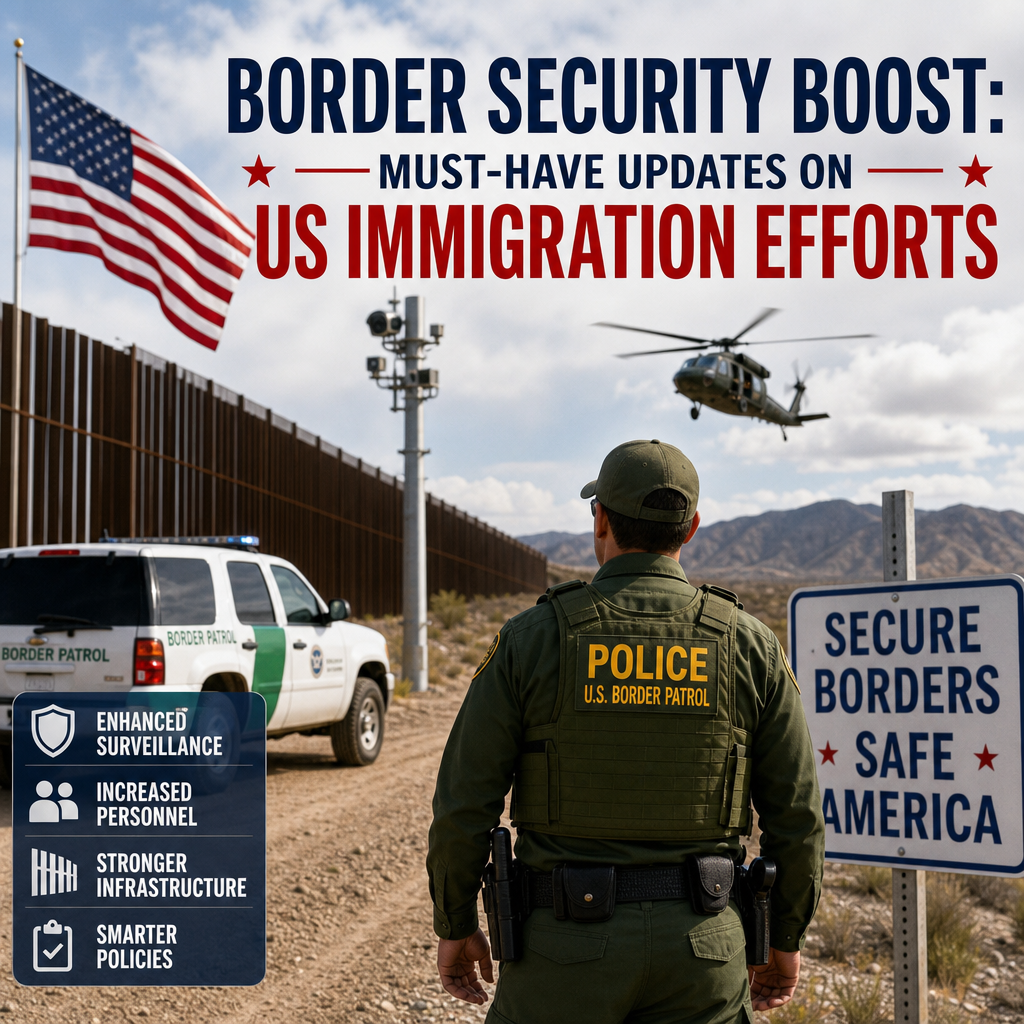 Additional Illustration of Border Security Boost: Must-Have Updates on US Immigration Efforts