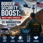 Illustration of Border Security Boost: Must-Have Updates on US Immigration Efforts
