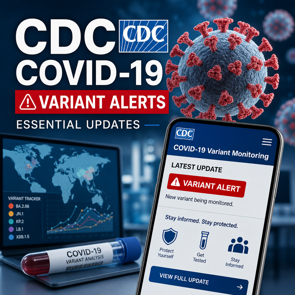 Additional Illustration of CDC COVID-19 Variant Alerts: Essential Updates