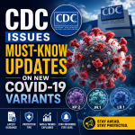 Illustration of CDC Issues Must-Know Updates on New COVID-19 Variants