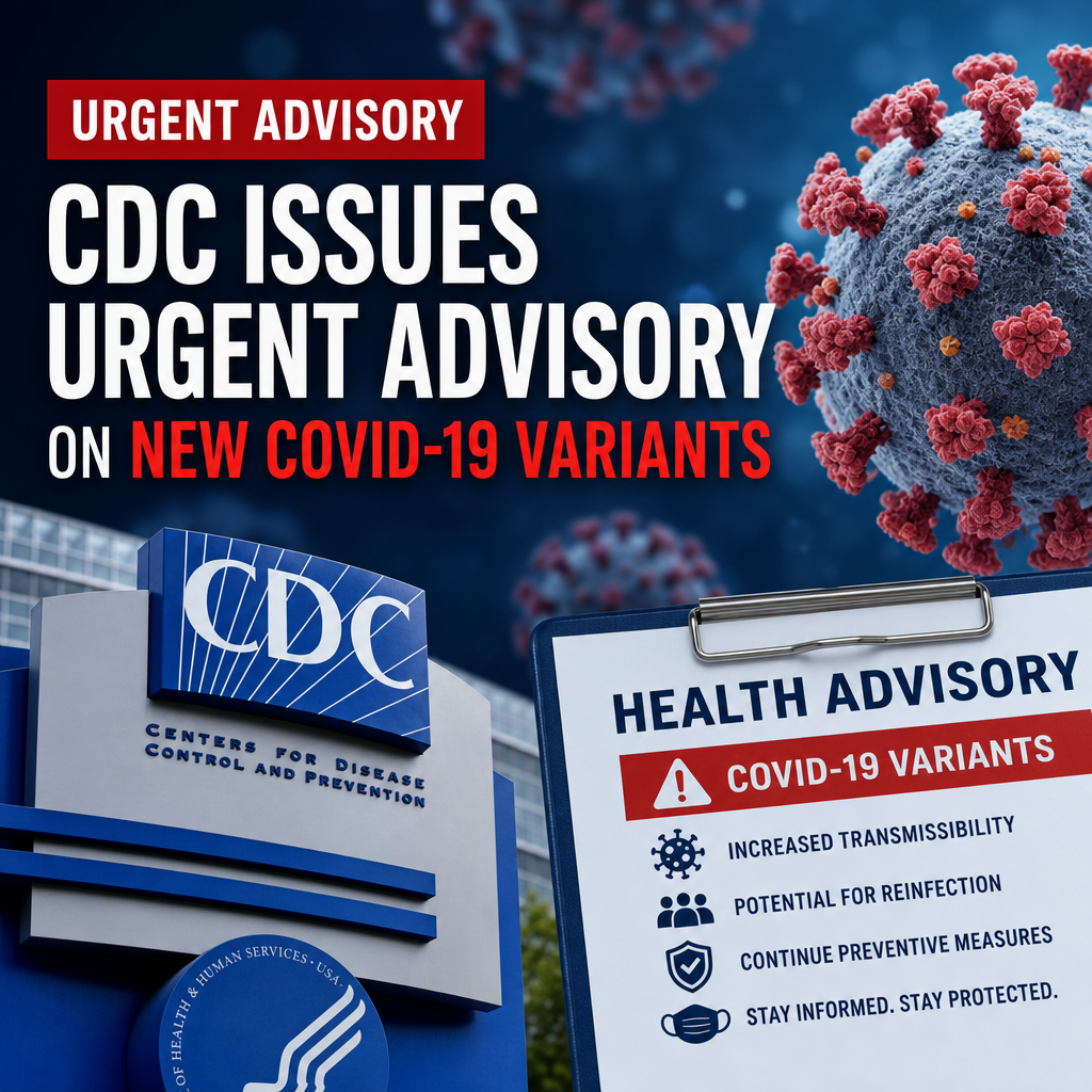 Additional Illustration of CDC Issues Urgent Advisory on New COVID-19 Variants