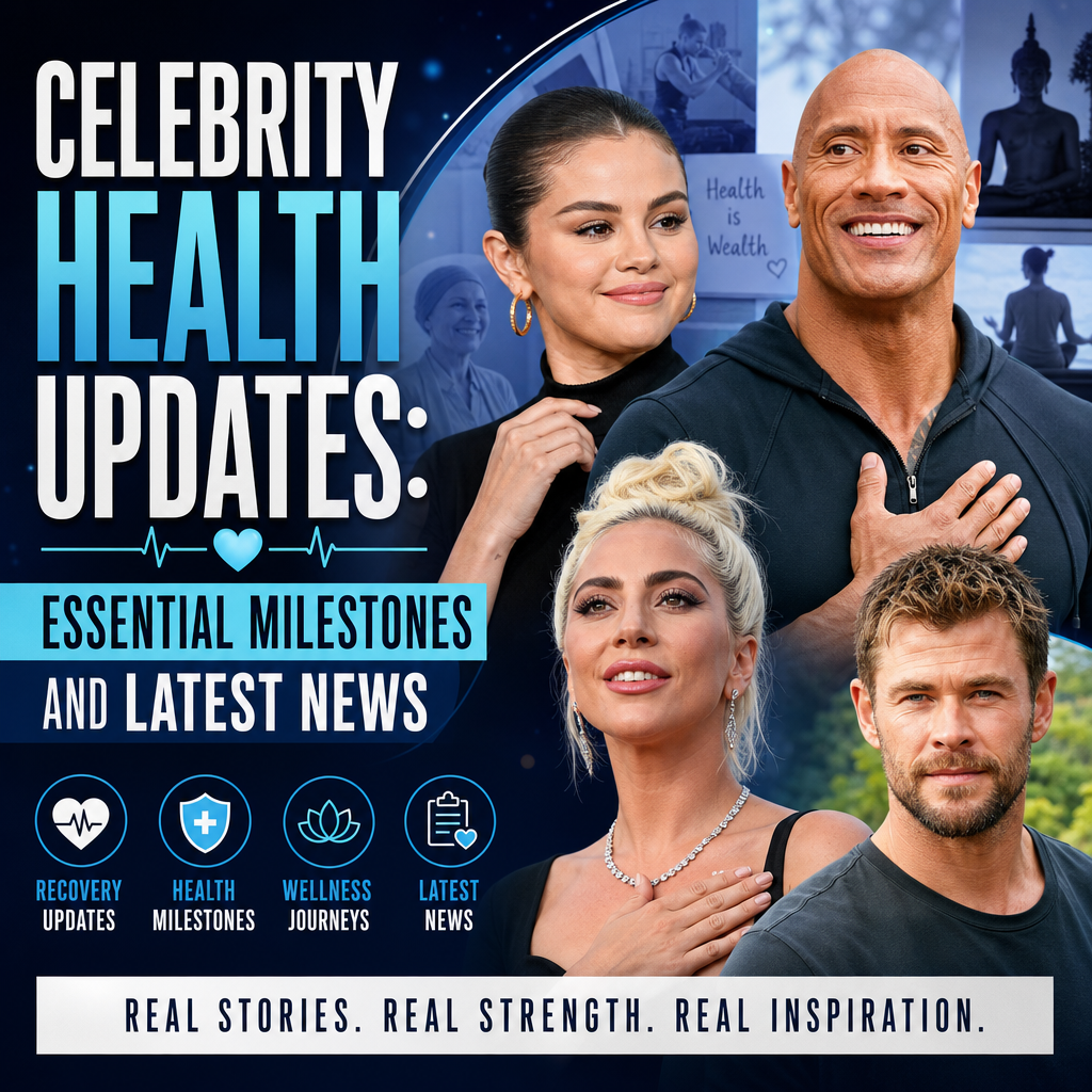 Illustration of Celebrity Health Updates: Essential Milestones and Latest News
