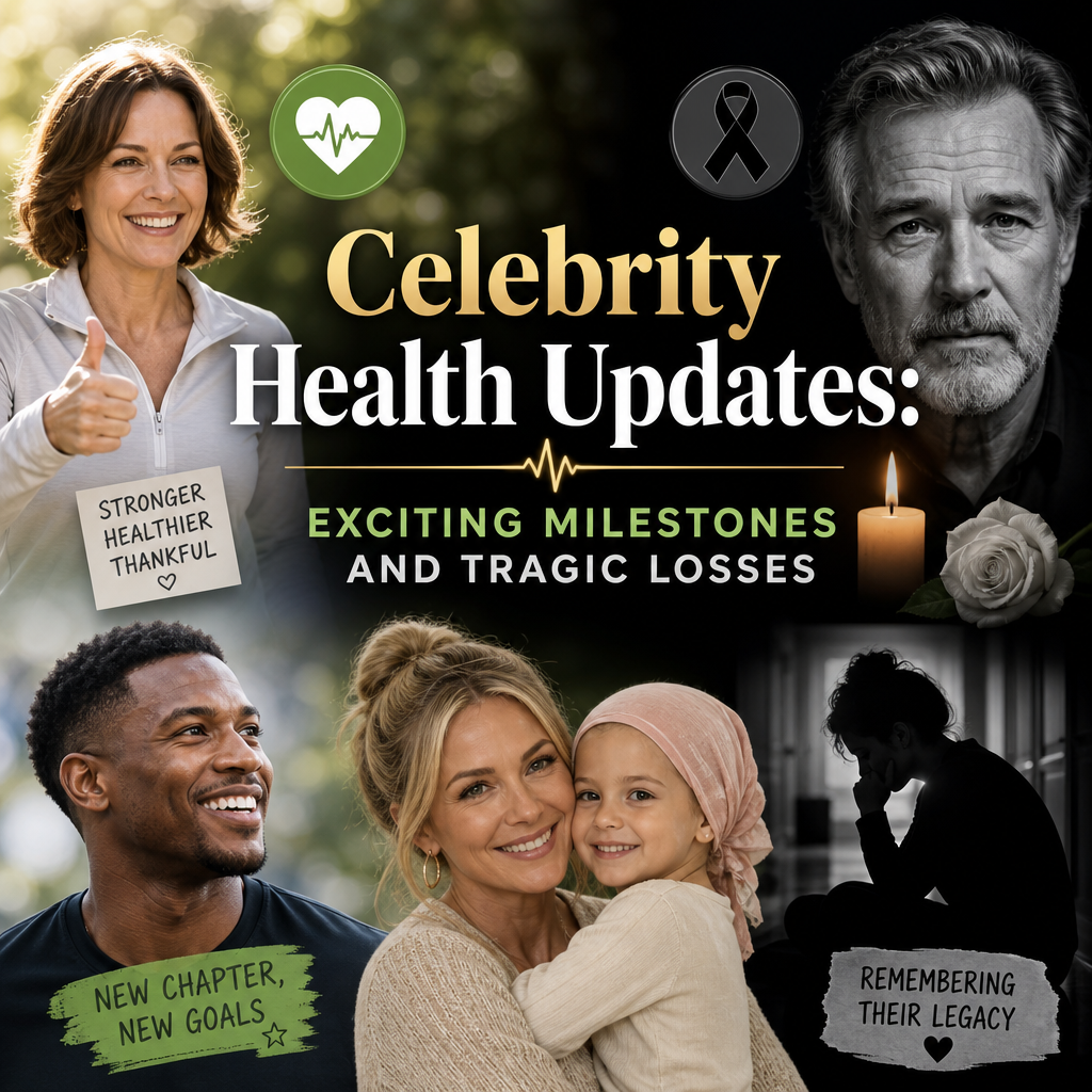 Additional Illustration of Celebrity Health Updates: Exciting Milestones and Tragic Losses