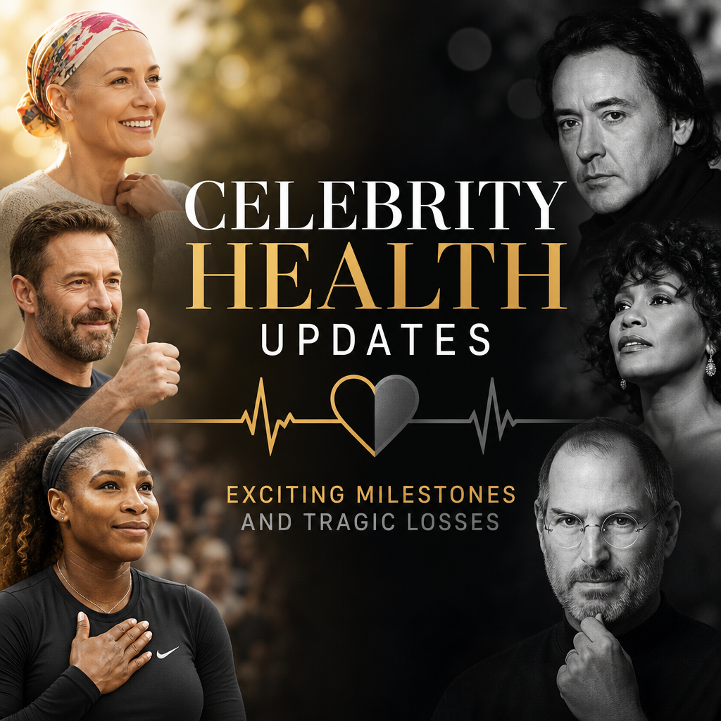 Additional Illustration of Celebrity Health Updates: Exciting Milestones and Tragic Losses
