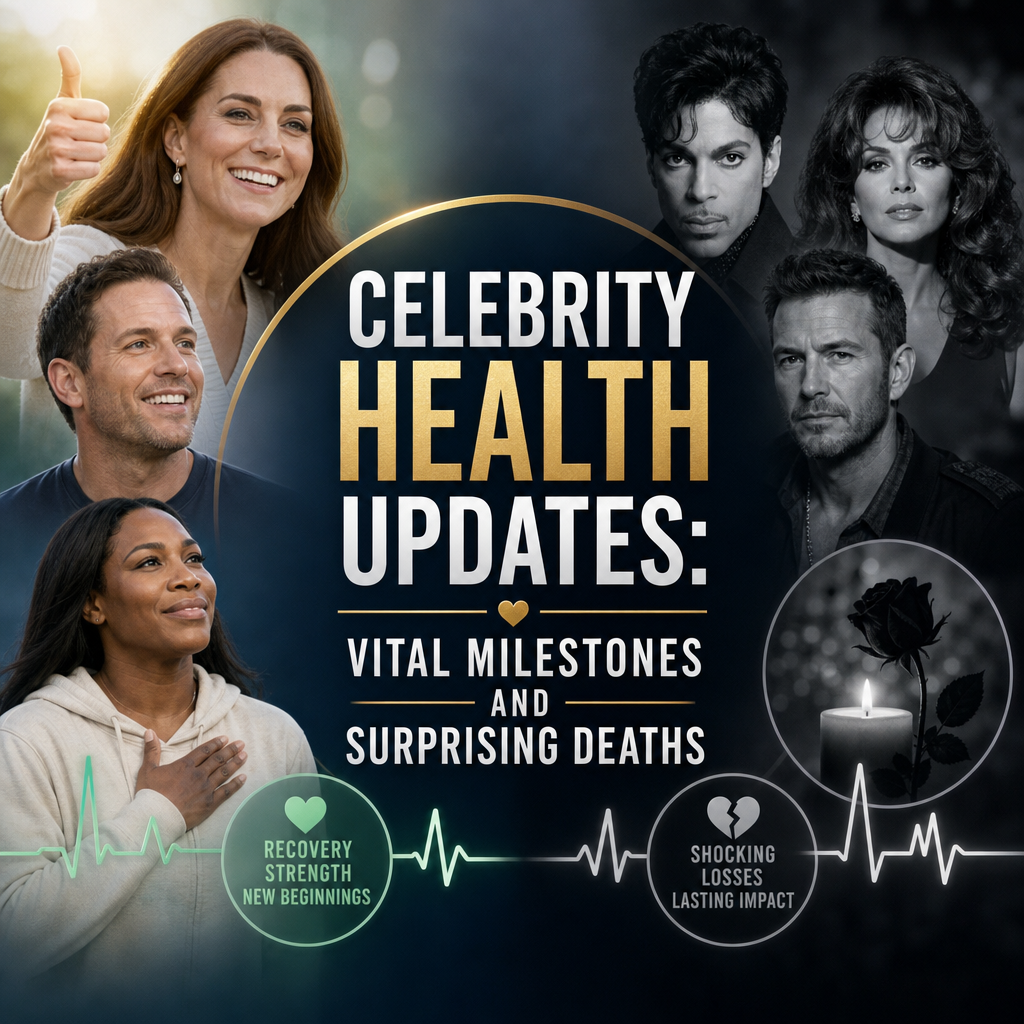 Additional Illustration of Celebrity Health Updates: Vital Milestones and Surprising Deaths