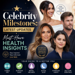 Illustration of Celebrity Milestones: Latest Updates, Must-Have Health Insights