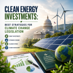 Illustration of Clean Energy Investments: Best Strategies for Climate Change Legislation