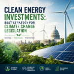 Illustration of Clean Energy Investments: Best Strategy for Climate Change Legislation