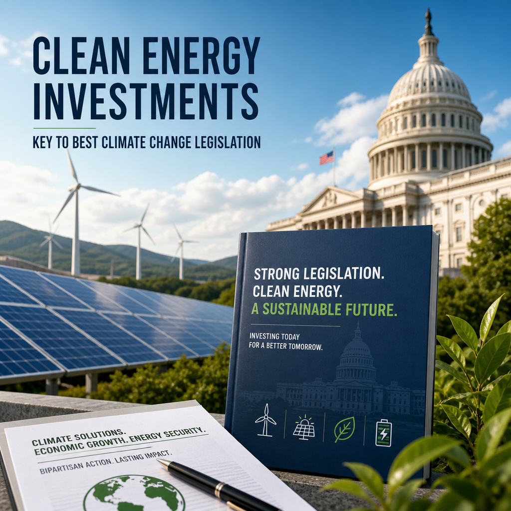Additional Illustration of Clean Energy Investments Key to Best Climate Change Legislation