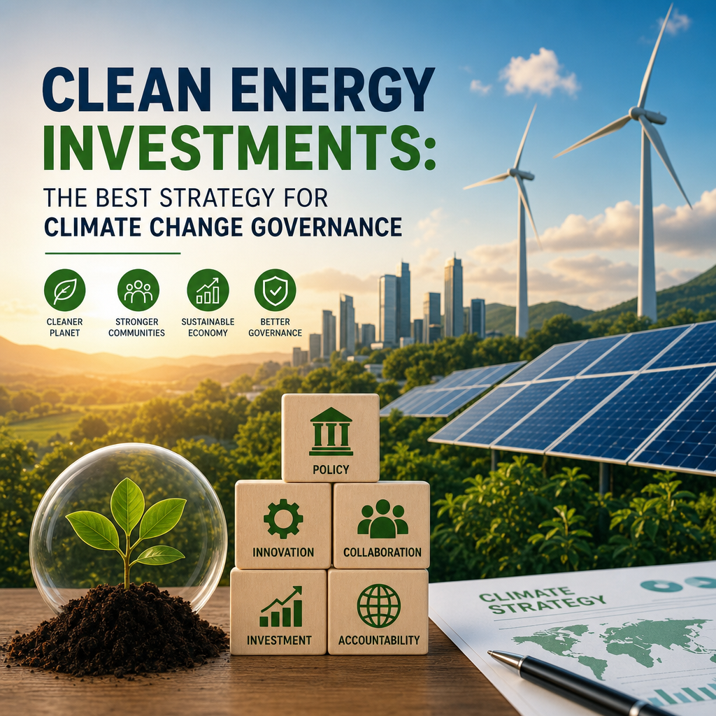 Additional Illustration of Clean Energy Investments: The Best Strategy for Climate Change Governance