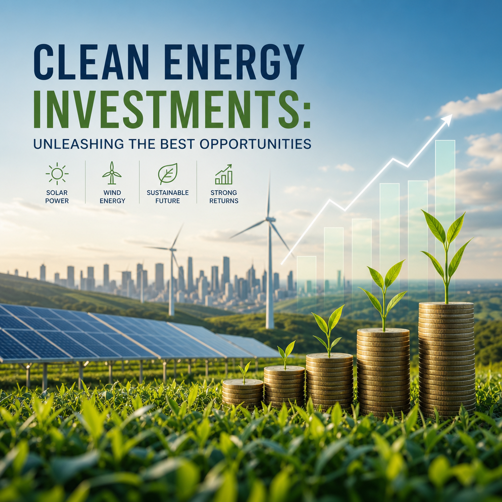 Additional Illustration of Clean Energy Investments: Unleashing the Best Opportunities