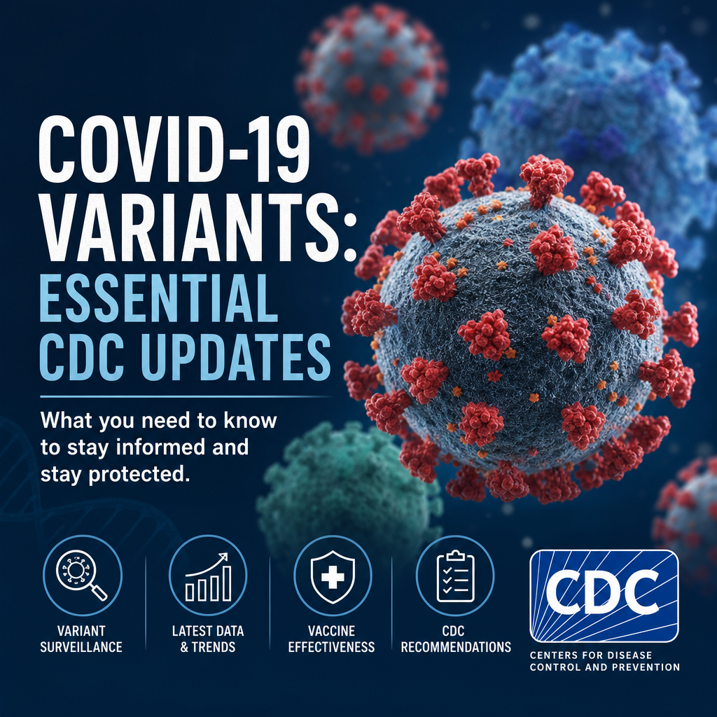 Additional Illustration of COVID-19 Variants: Essential CDC Updates